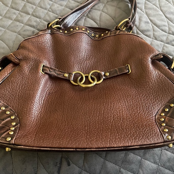 CODICE brown leather bag - Picture 2 of 10